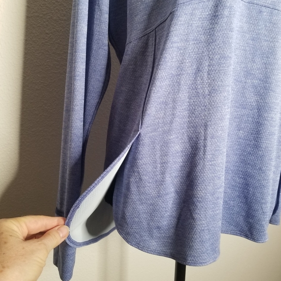 Marmot hooded running shirt front side vents - Picture 5 of 9